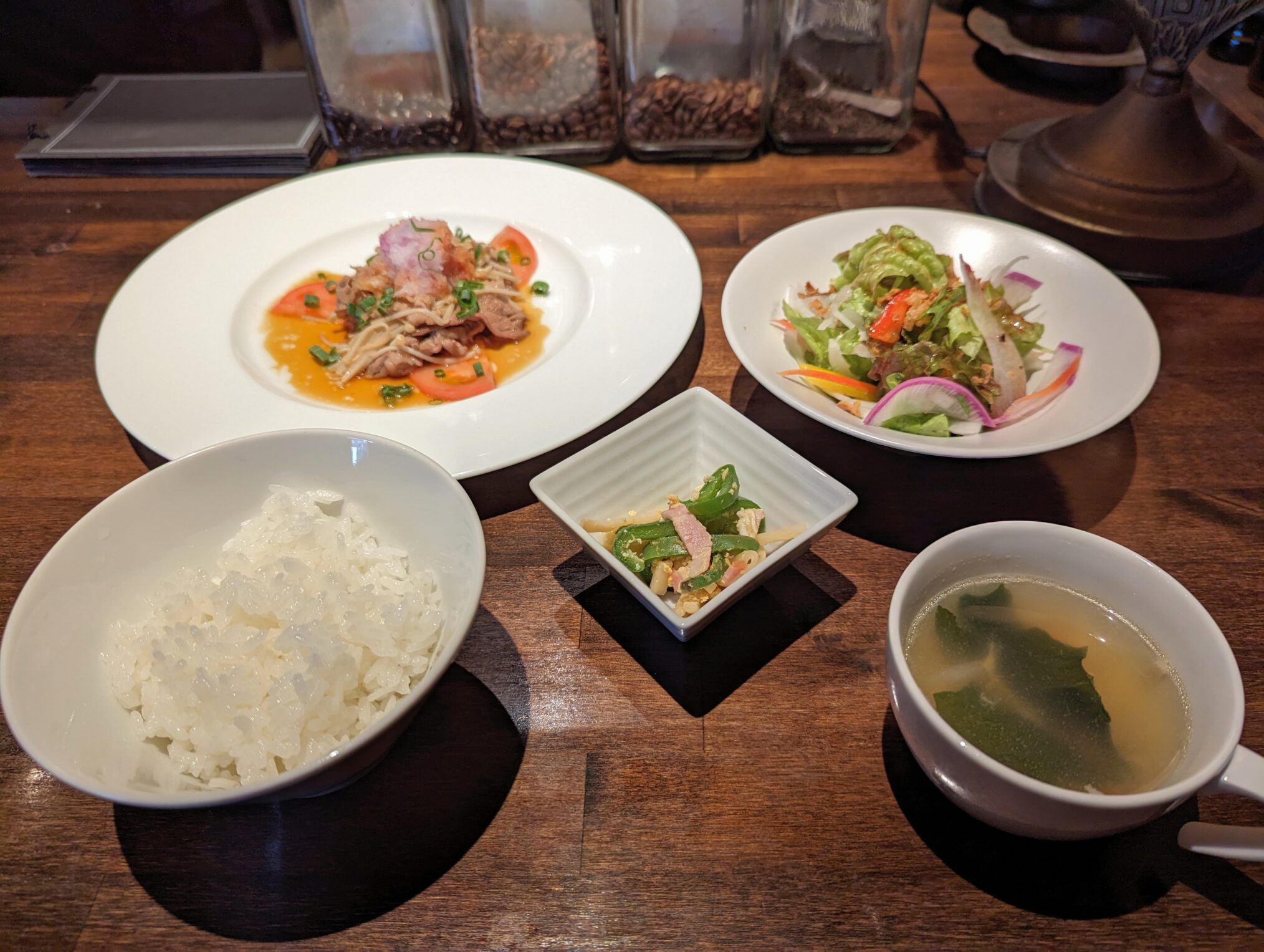 丸亀市富屋町 富屋珈琲店 日替わりランチ