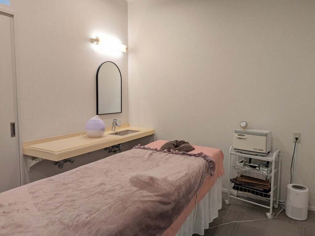 宇多津町 Oasis estheticsalon & spa 店内の様子