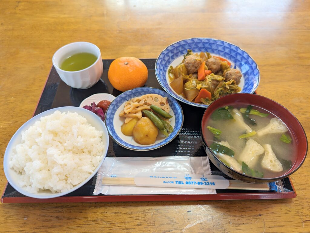 まんのう町 ことり食堂 メニュー