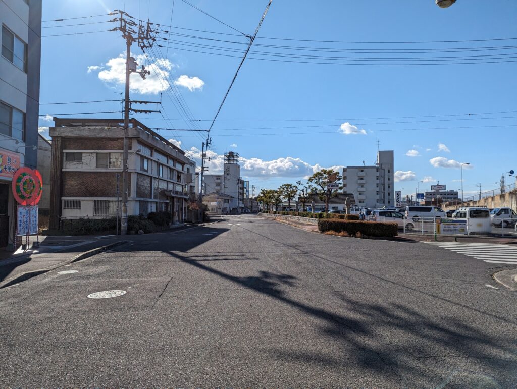 丸亀市福島町 熊八中華そば 場所