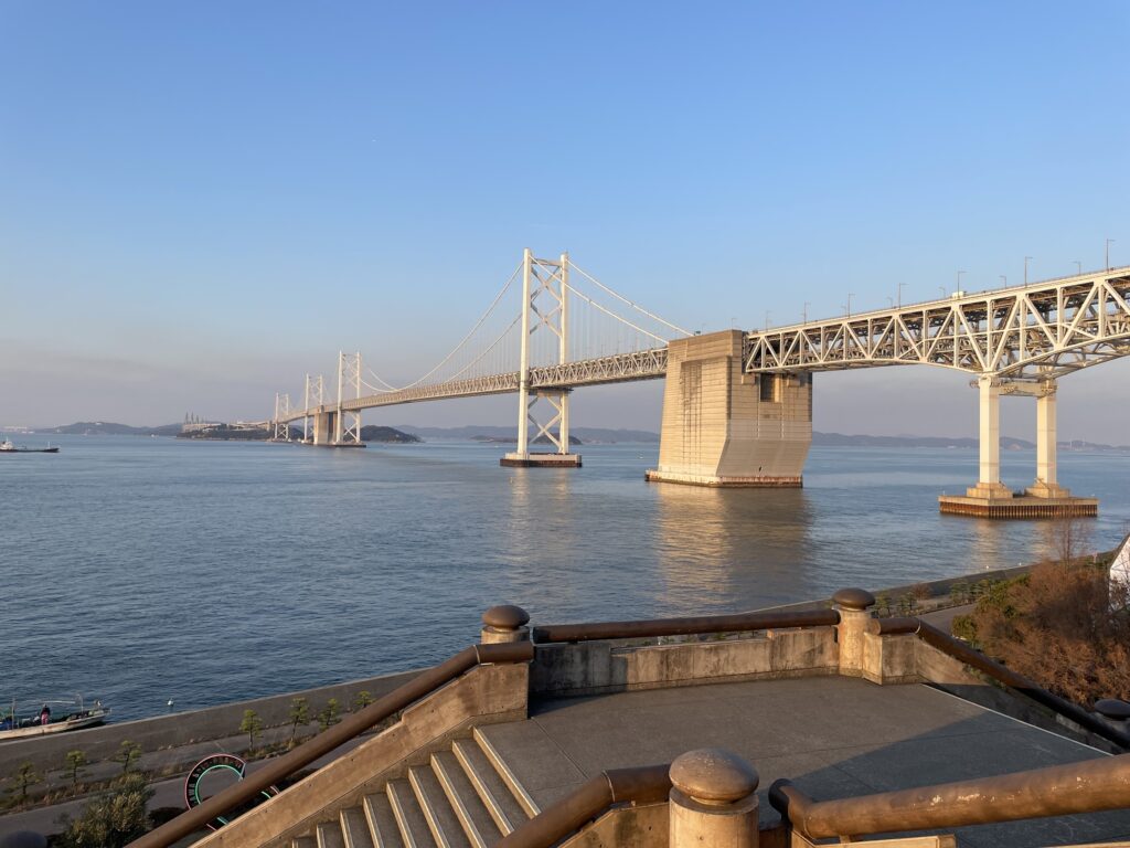 坂出市番の州 瀬戸大橋記念館 展望台
