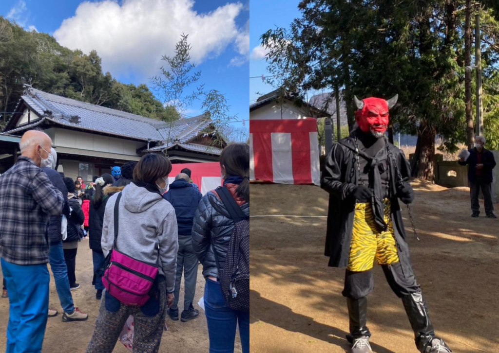 坂出市府中町 城山神社 節分祭