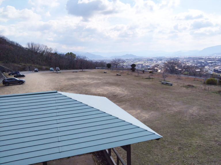 丸亀市の飯野山にある「弥生の広場」火気厳禁！注意喚起が出てる