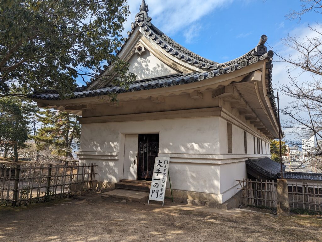 丸亀城 大手一の門 リニューアル