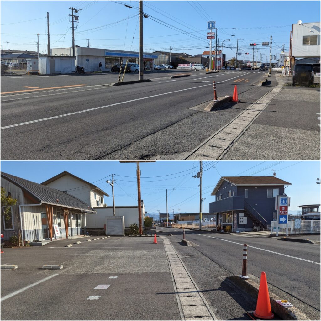 丸亀市飯野町 純手打うどん よしや 場所・駐車場