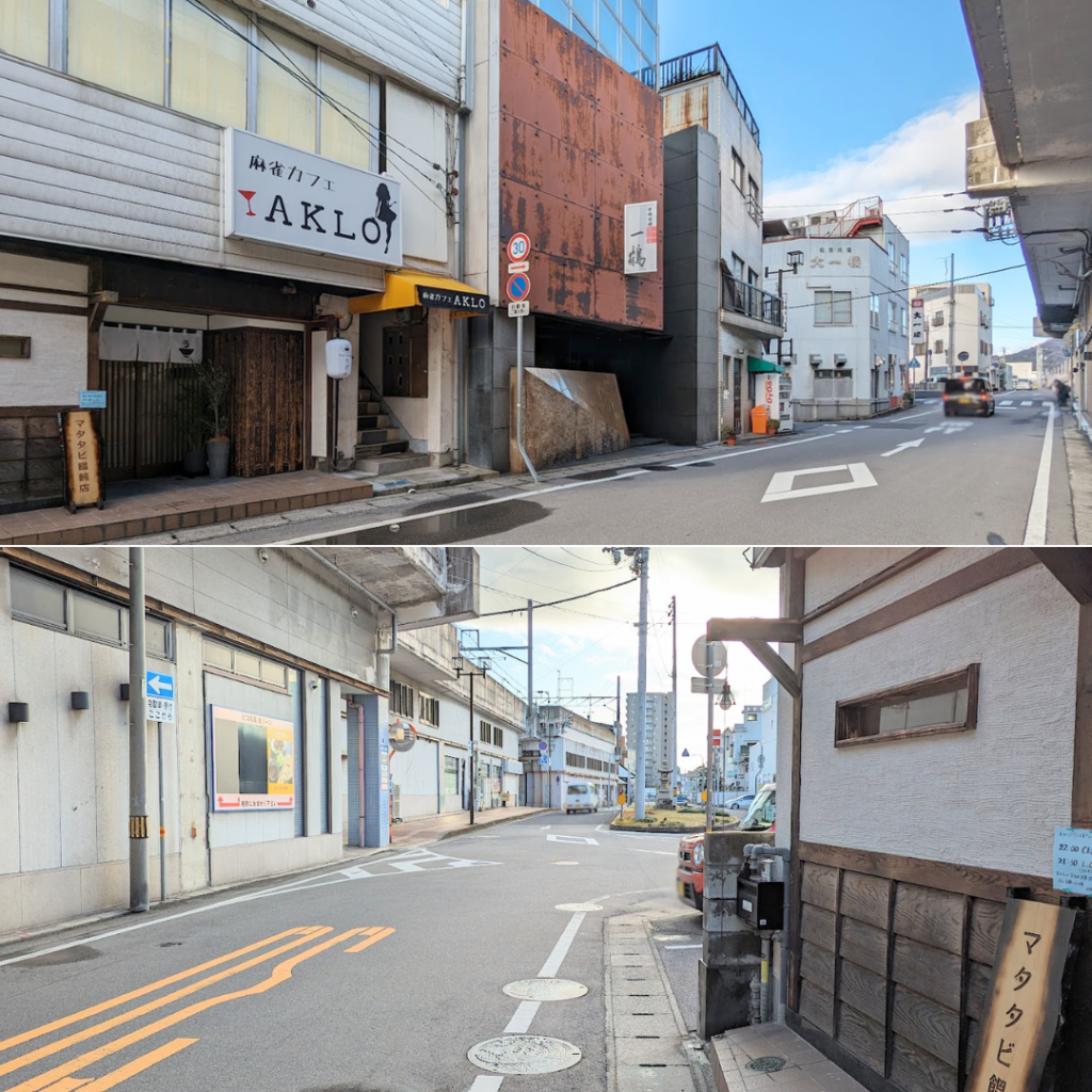 丸亀市浜町 マタタビ饂飩店 場所