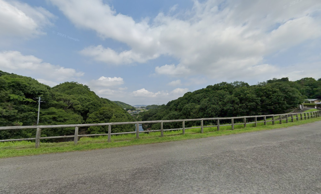 まんのう町 満濃池堰堤 