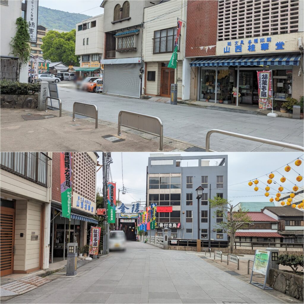 琴平町 桂華堂商店(けいかどう) 場所