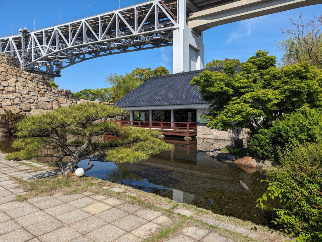 瀬戸大橋記念公園内 刻月亭 第32回瀬戸大橋展望茶会