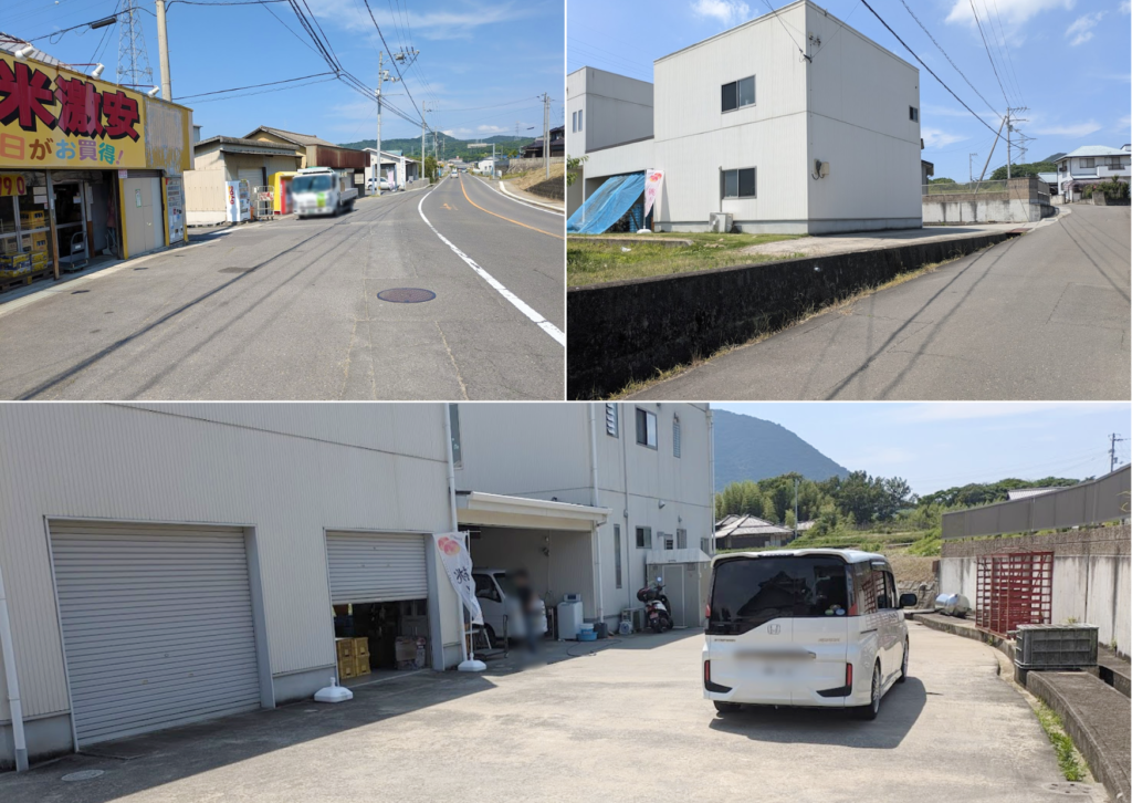 丸亀市飯山町 三谷桃園 場所・駐車場