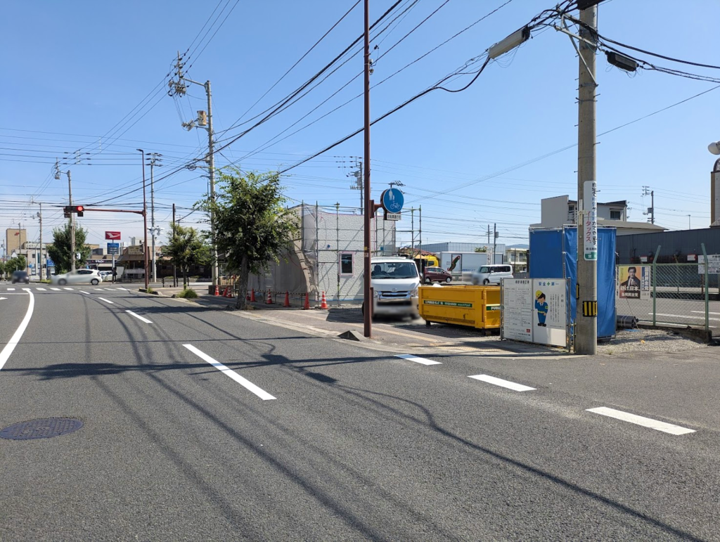坂出市室町 工事中