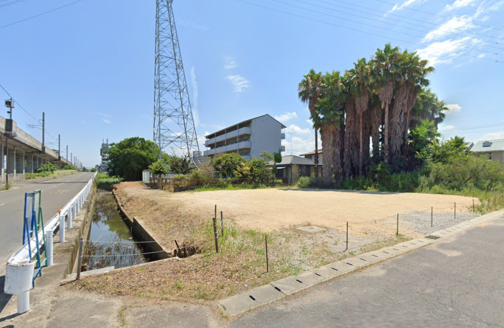 丸亀市塩屋町 ヤシの木