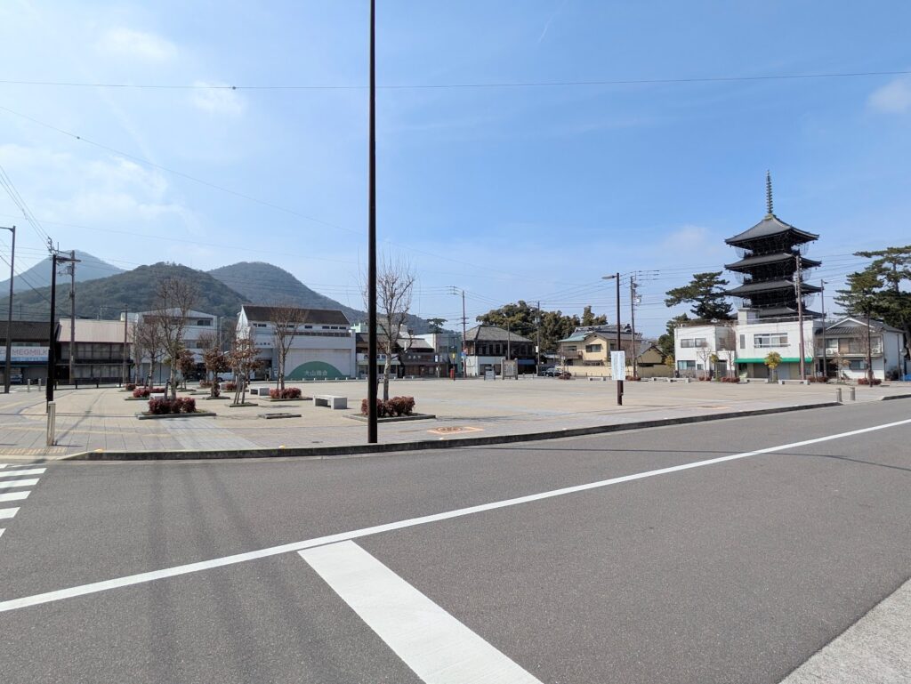 善通寺市 南大門前にぎわい広場