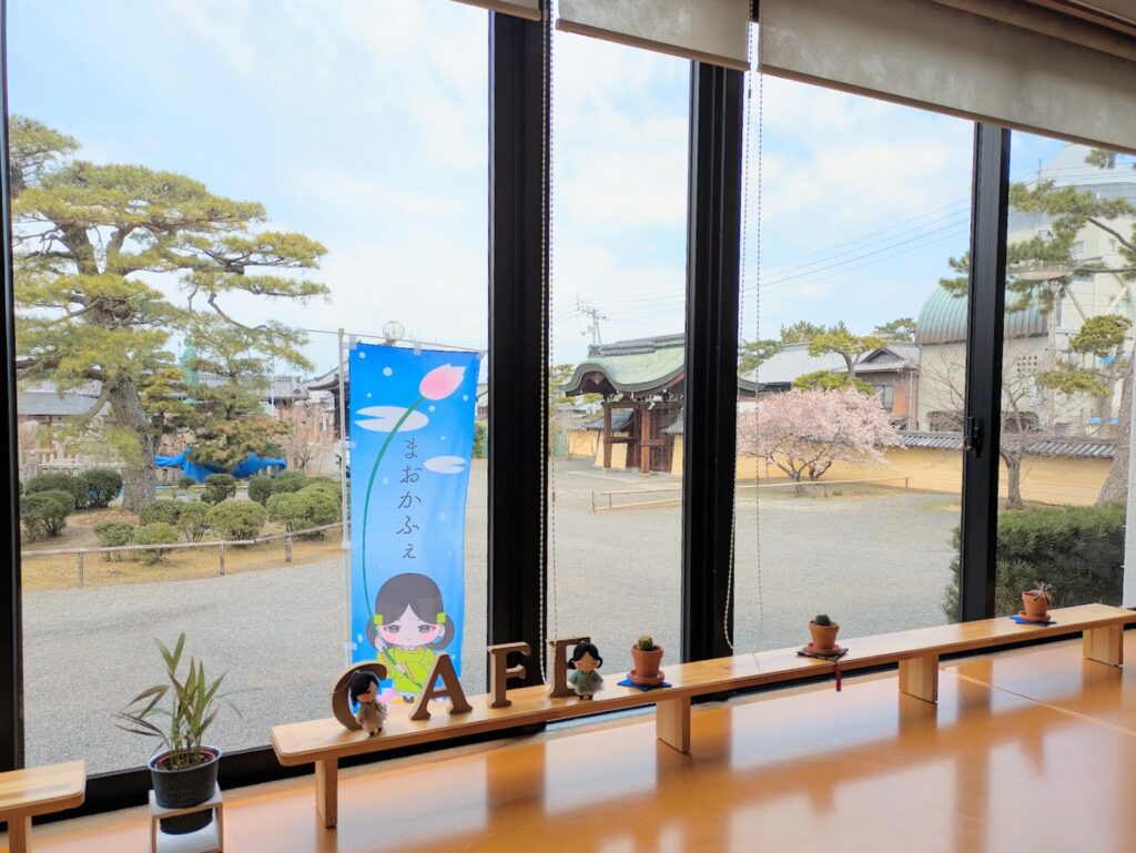 善通寺市 総本山善通寺 まおかふぇ 店内