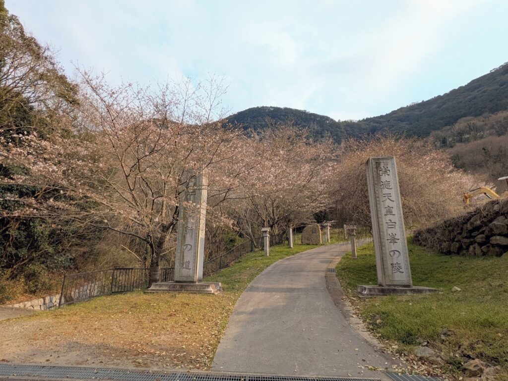 坂出市 青海神社・西行法師の道の桜