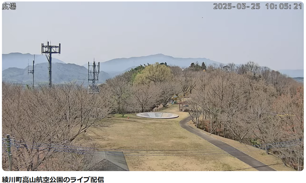 綾川町 高山航空公園 さくらまつり