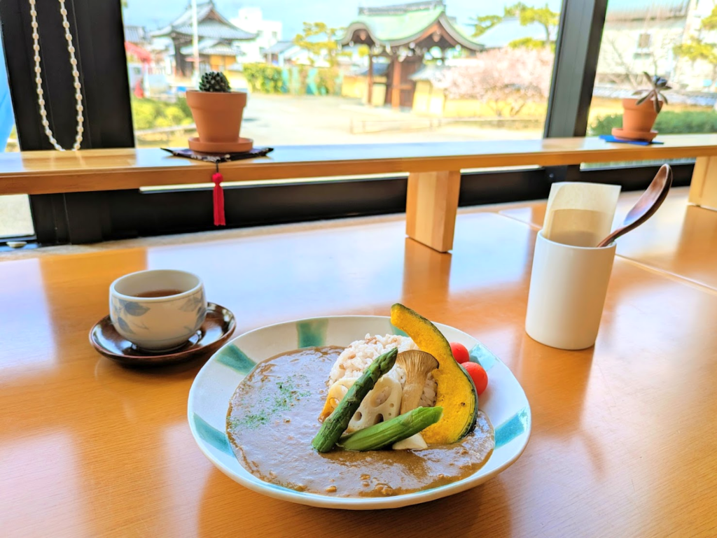 善通寺市 総本山善通寺 まおかふぇ メニュー