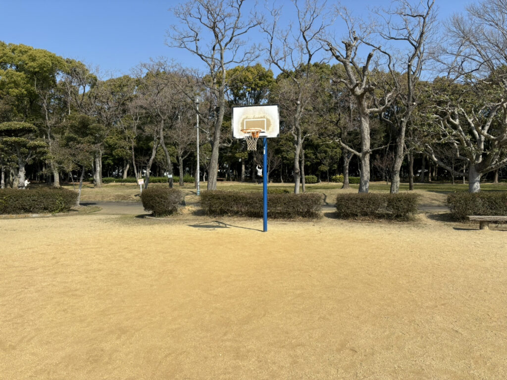 坂出市西大浜 西大浜第3公園 バスケットゴール