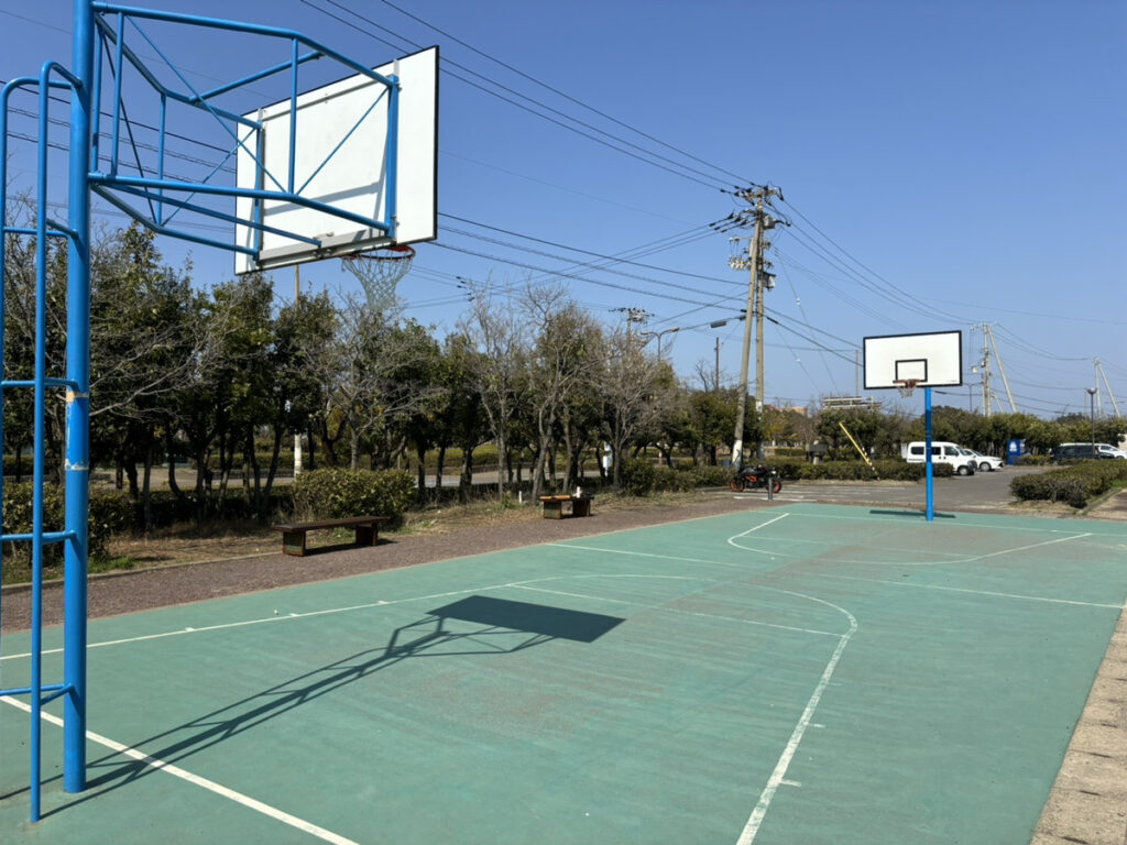 仲多度郡多度津町 堀江公園 バスケットゴール