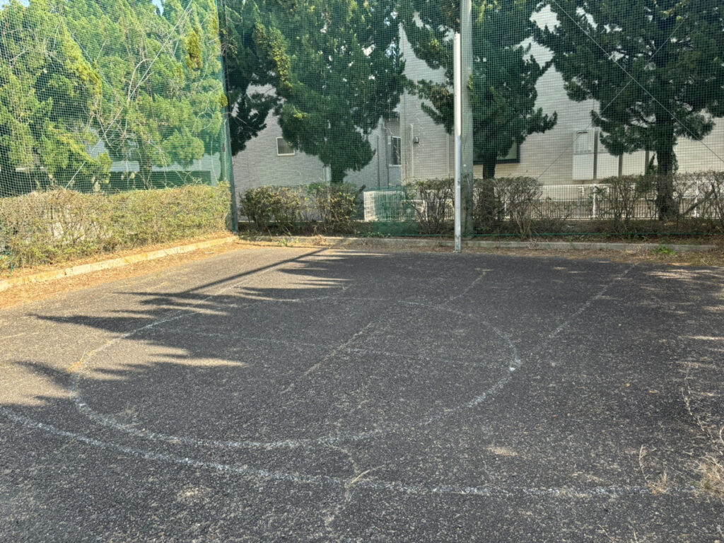 丸亀市土器町 二軒茶屋児童公園 バスケットゴール