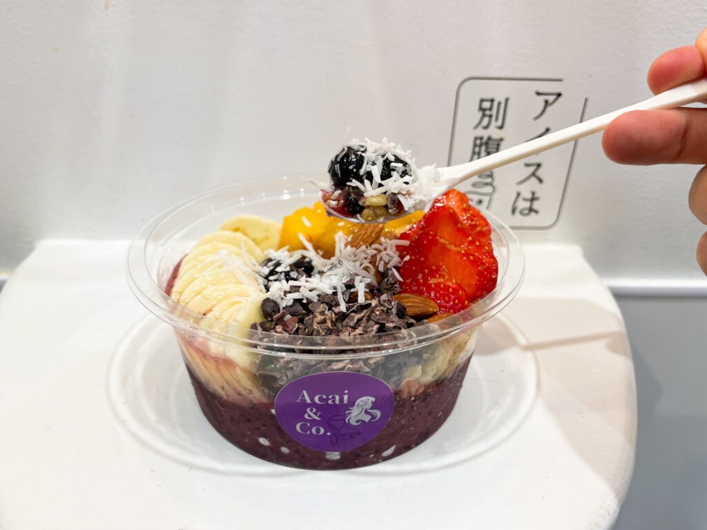 イオンモール綾川 Acai&Co アサコのアサイーボウル
