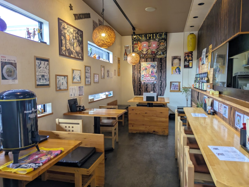 丸亀市土器町 らぁめん居酒屋梵天丸 店内
