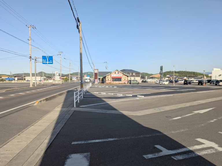 グランデリーズ飯山店の駐車場が広くなったの知ってる？