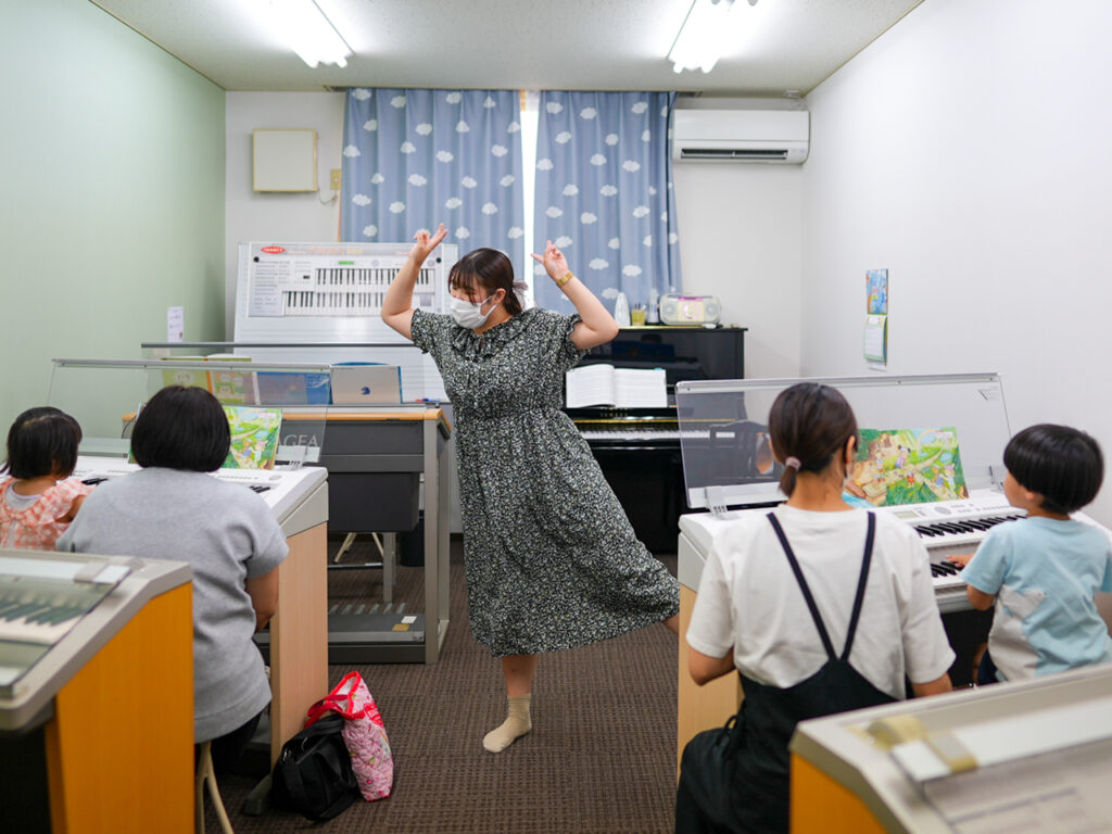 ヤマハ音楽教室宇多津レッスン風景