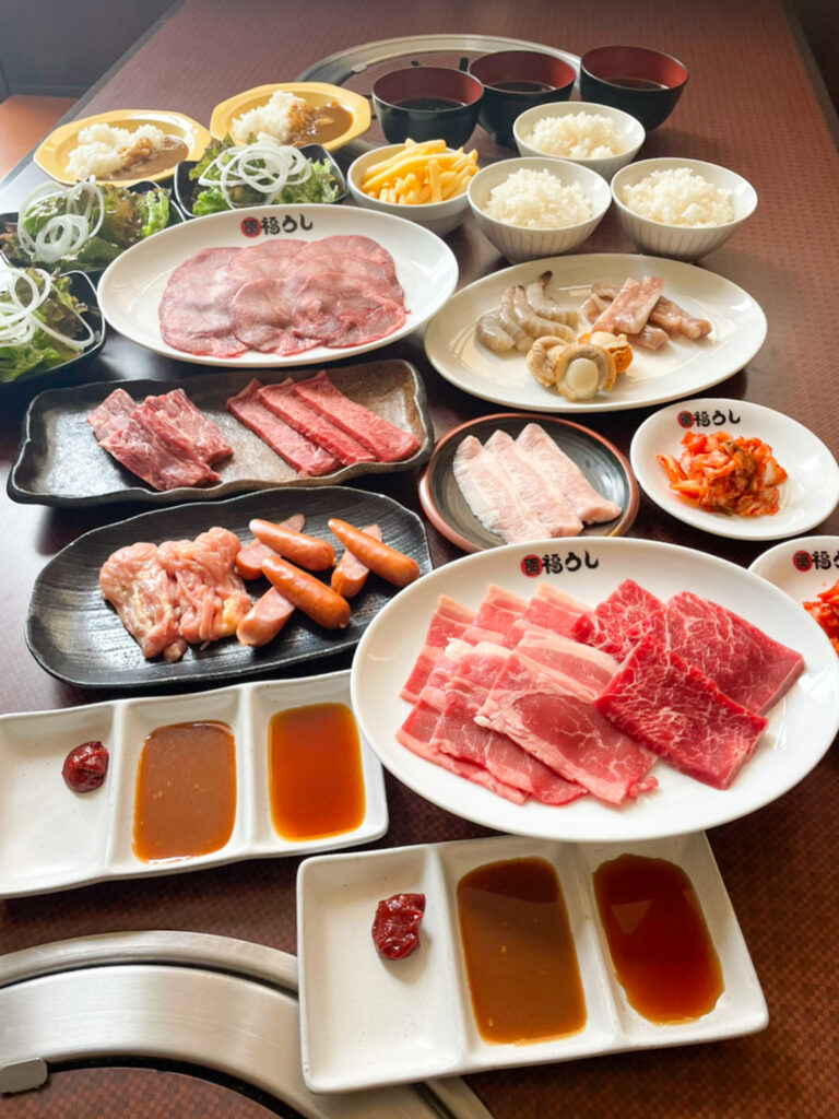 綾川焼肉 ふくうし イオンモール綾川 ふくうしプラン