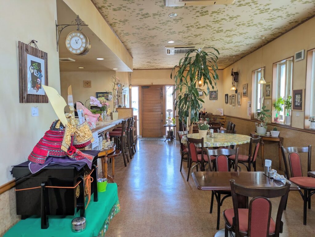 綾川町 Cafe イー・アール 店内の様子