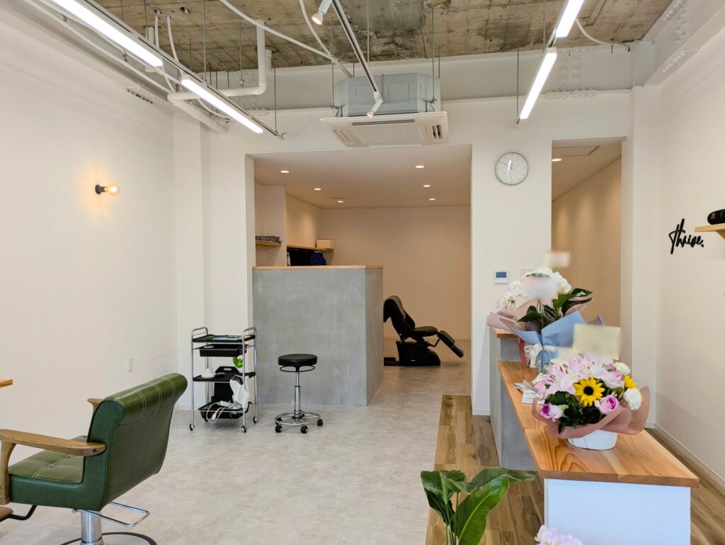 宇多津町 Thrive.(スライヴ) 店内