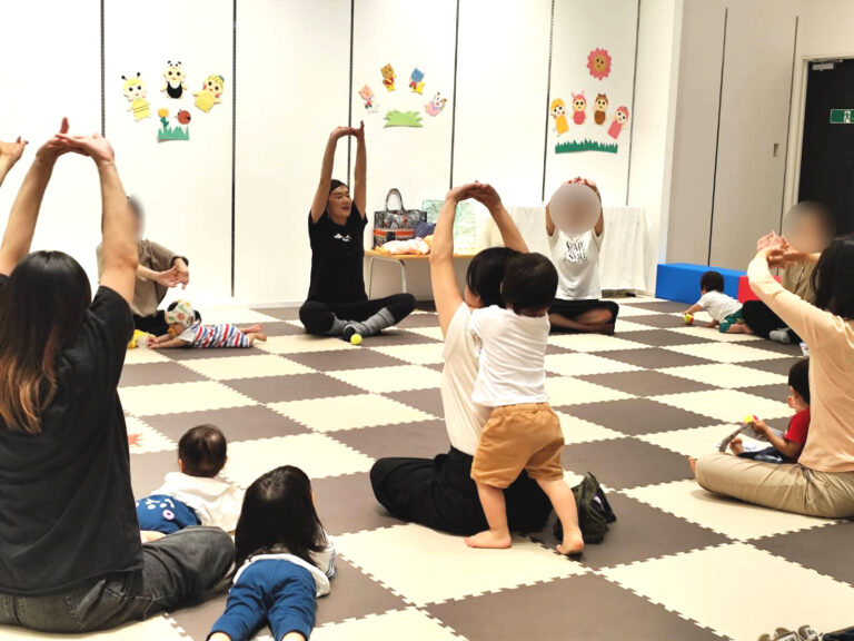 【体験レポ】イオンモール綾川のキッズクラブイベント『ベビーヨガ＆ママヨガ』に参加してきた！ヨガなのに結構◯◯!?