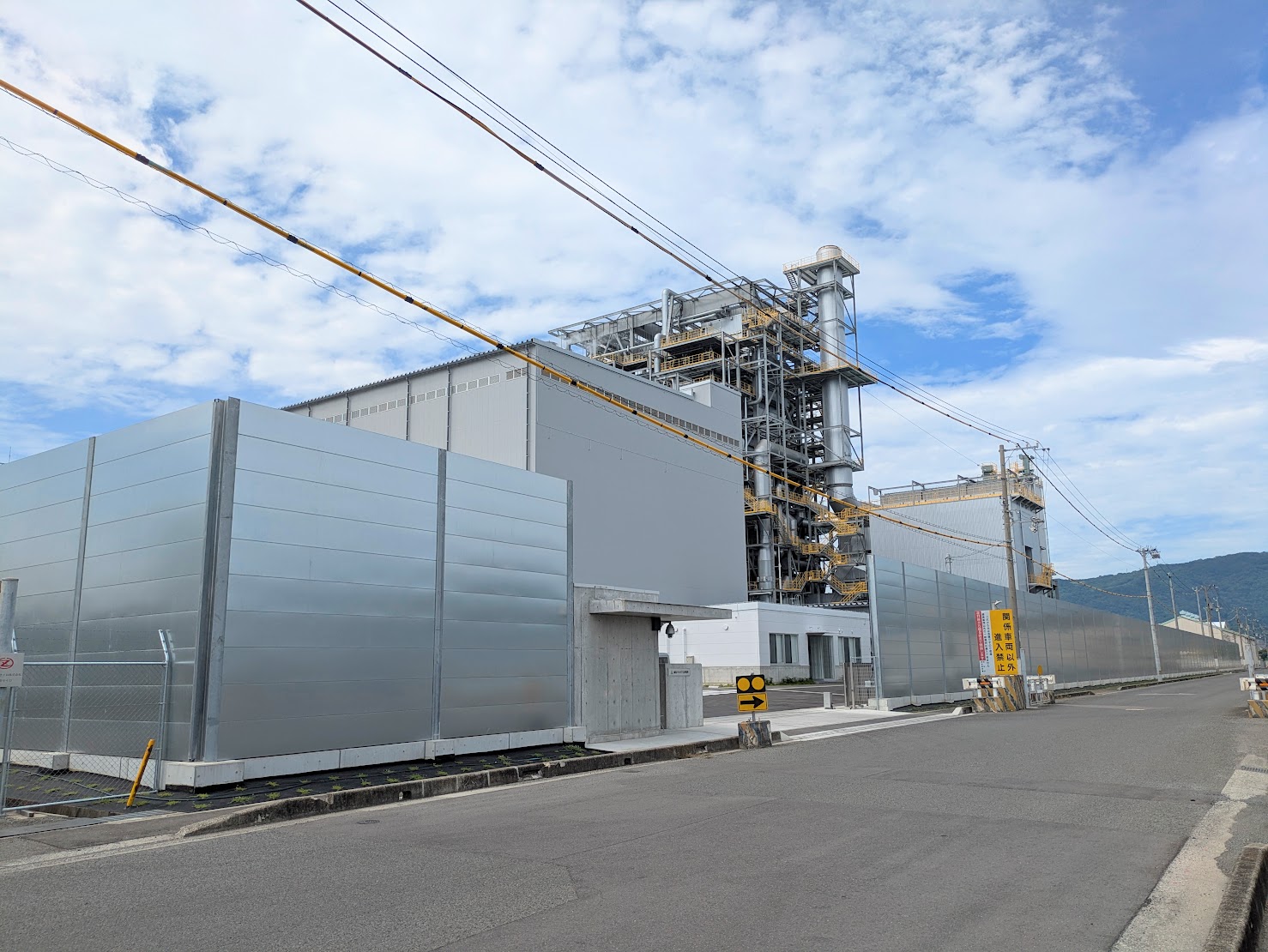 坂出市林田町 坂出バイオマス発電所
