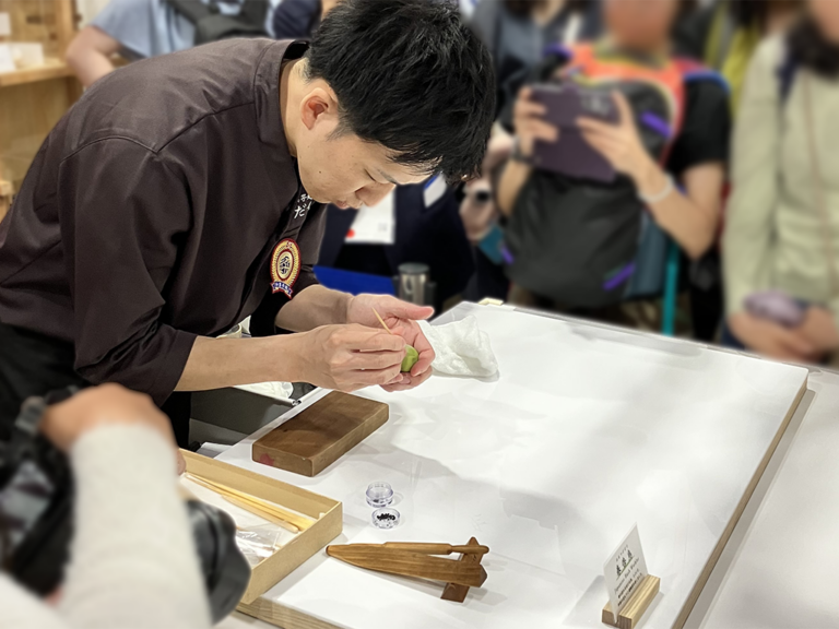 丸亀市山北町にある「御菓子処 乃だや」三代目が大阪・関西万博で魅せた和菓子の妙技！