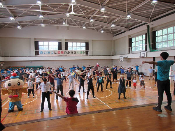 坂出市立川津小学校 第10回ラジオ体操大会