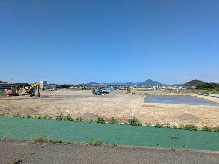 畑だった場所が一変！善通寺市で始まった巨大造成地を見てきた！