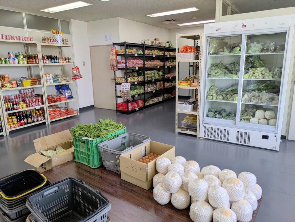 丸亀市新浜町 東南アジア食材館 店内