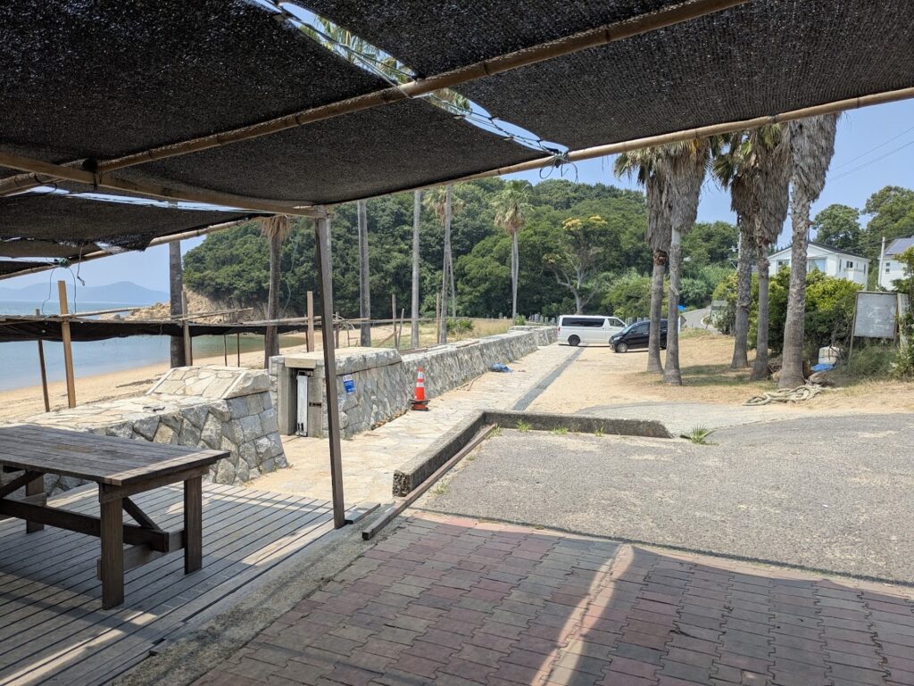 坂出市 沙弥島ナカンダ浜駐車場 夏季期間閉鎖