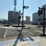 丸亀市 旧税務署跡地駐車場 一部使用禁止