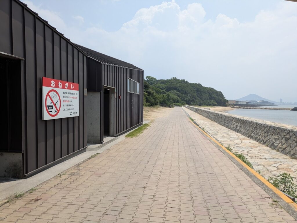 坂出市 沙弥島ナカンダ浜駐車場 夏季期間閉鎖