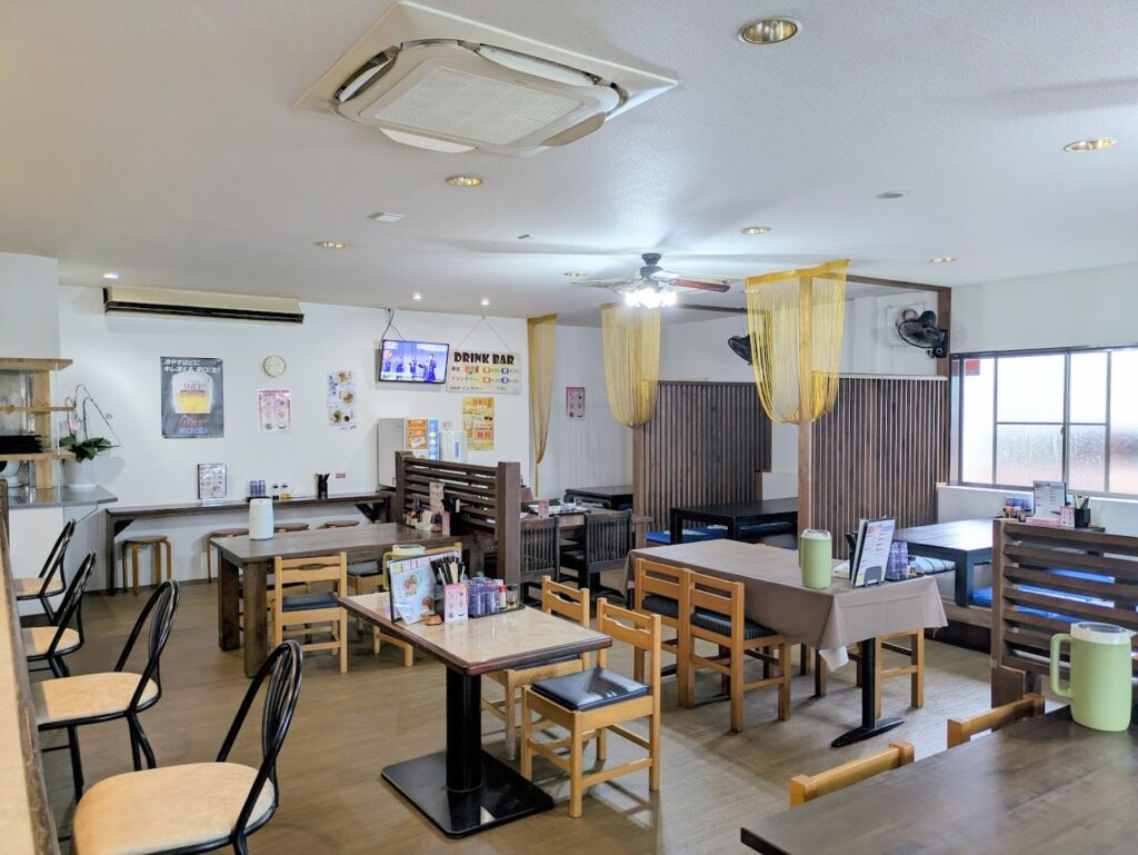 坂出市加茂町 中国料理 遣唐使 店内