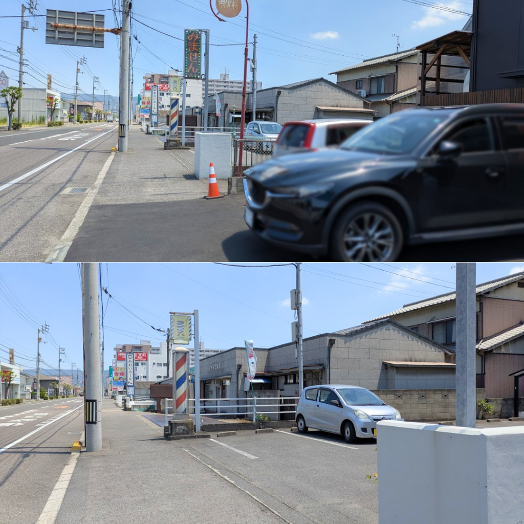 坂出市京町 炭火と酒屋 奏・SOU 場所・駐車場