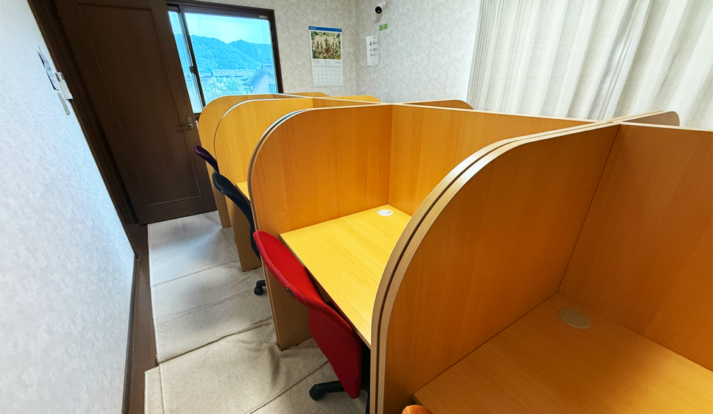 坂出市林田町 学習塾view 自習室