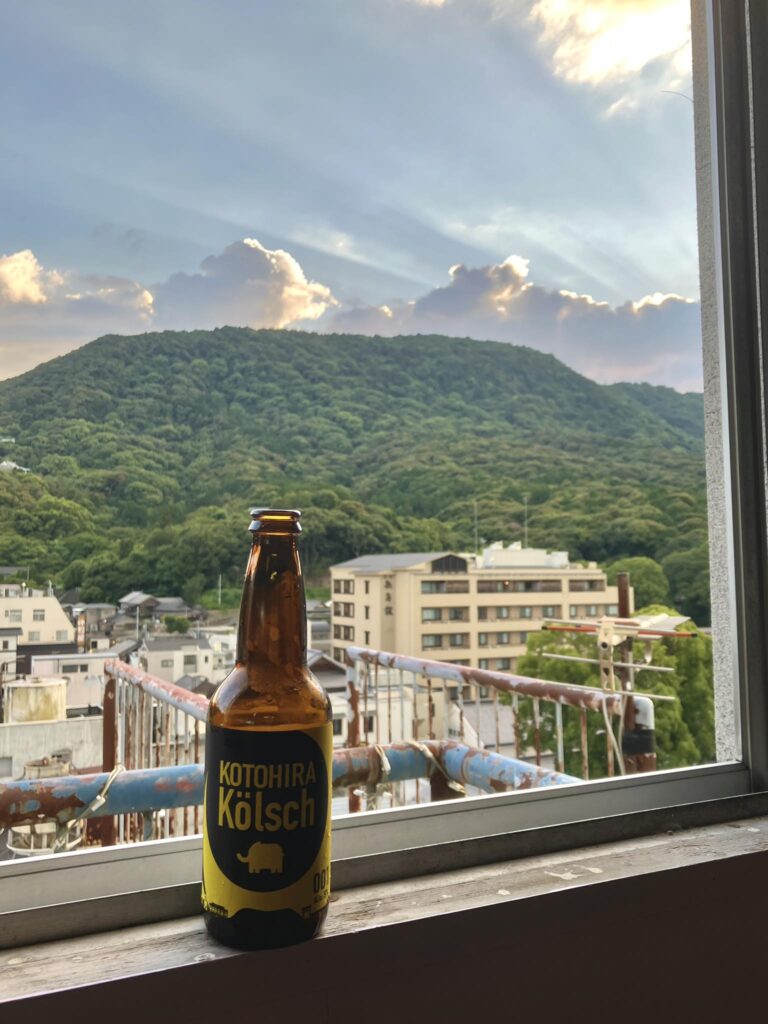 琴平町 HAKOBUNEビル Rooftop Beer Garden