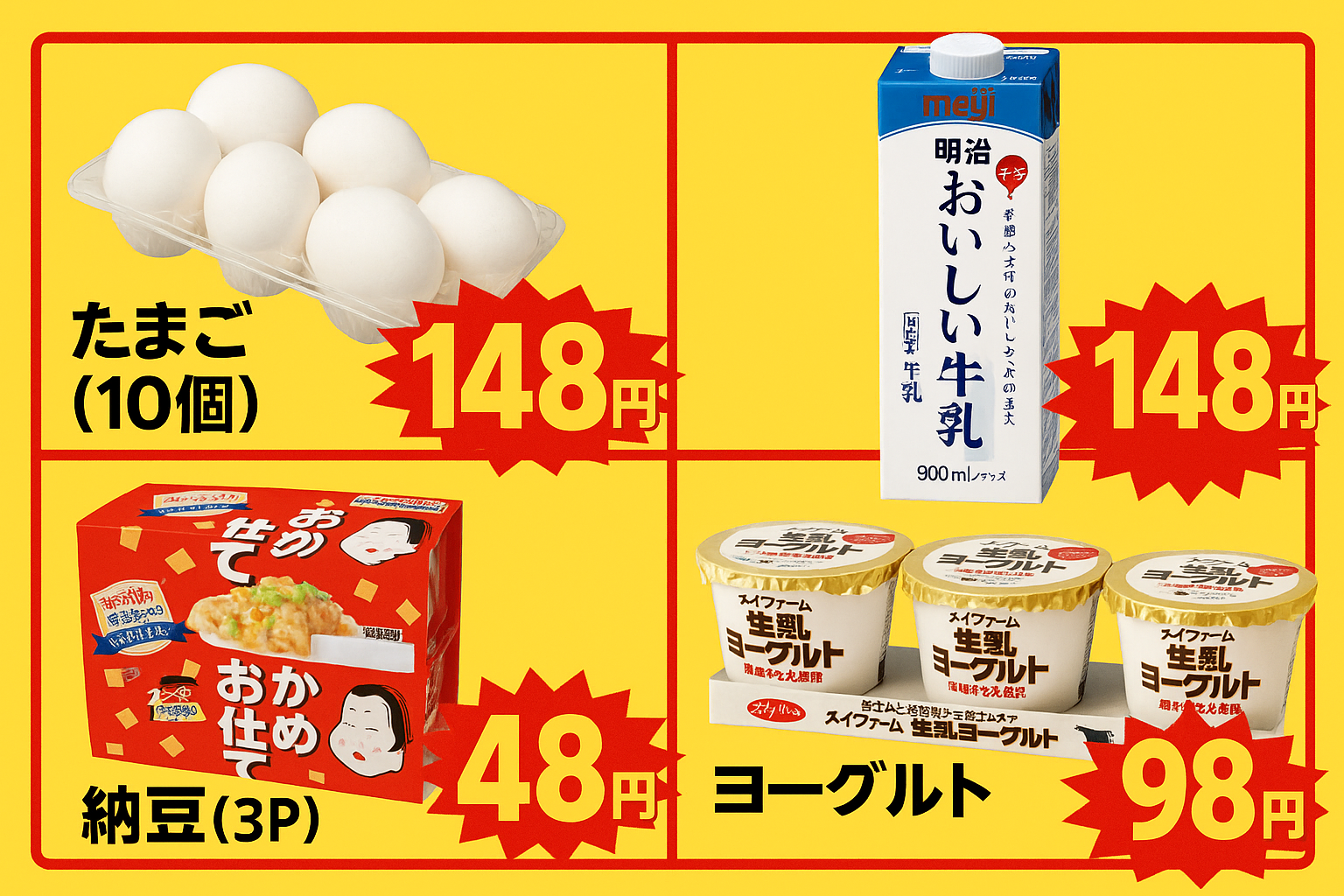 こんにち商店目玉商品