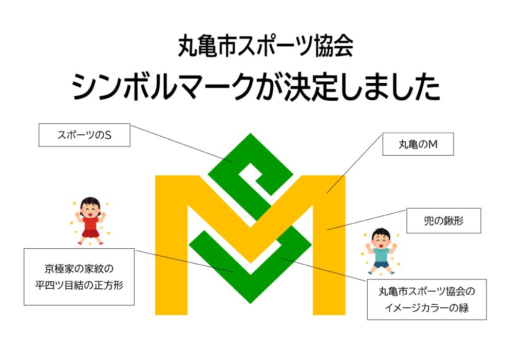 丸亀市スポーツ協会シンボルマーク