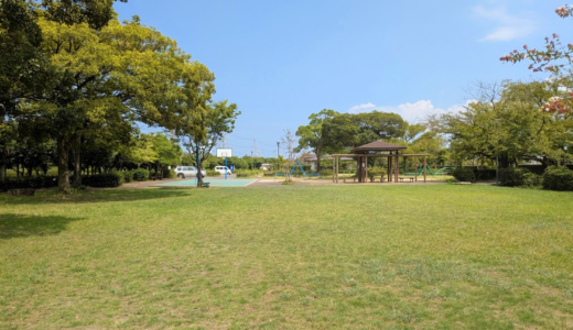 多度津町の堀江公園にあった遊具がなくなってる！新しい遊具ができるかも・・・？