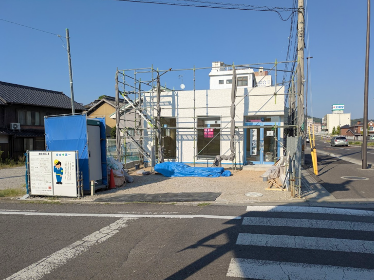 元たばこ屋さん跡地に新しいお店か事務所ができる!?