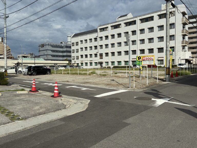 丸亀市魚屋町に「デイパーク 魚屋町第一」がオープンしてる。24時間駐車し放題の駐車場！