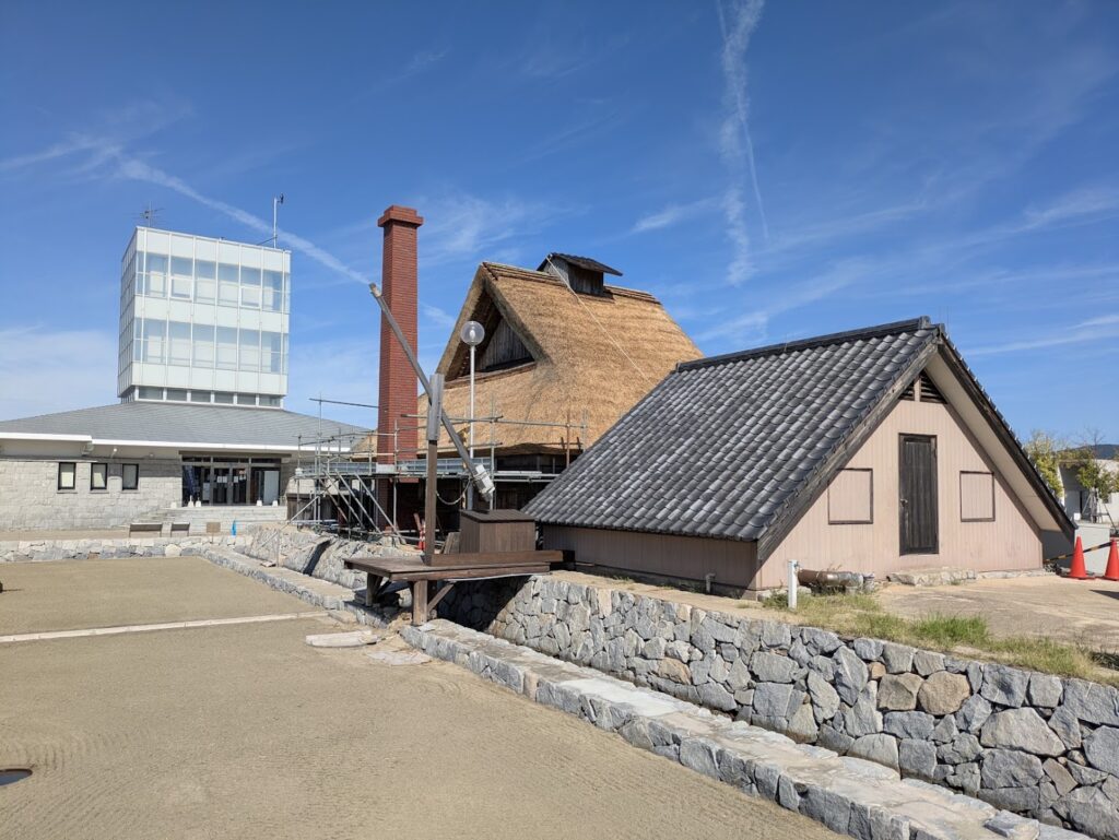宇多津臨海公園 入浜式復元塩田